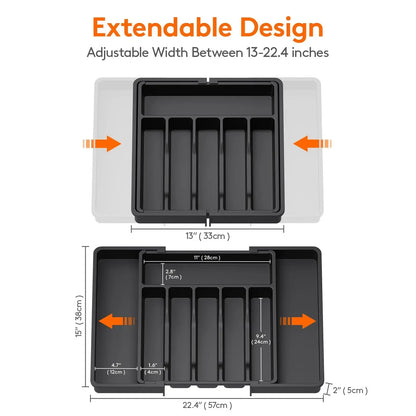 adjustable kitchen storage organizer