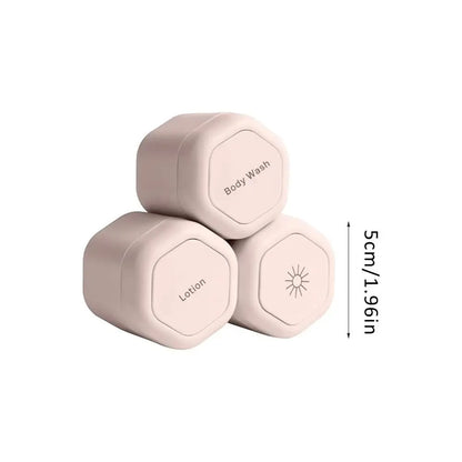 3Pcs Refillable Magnetic Travel Capsules